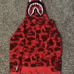 Red Bape Zip up