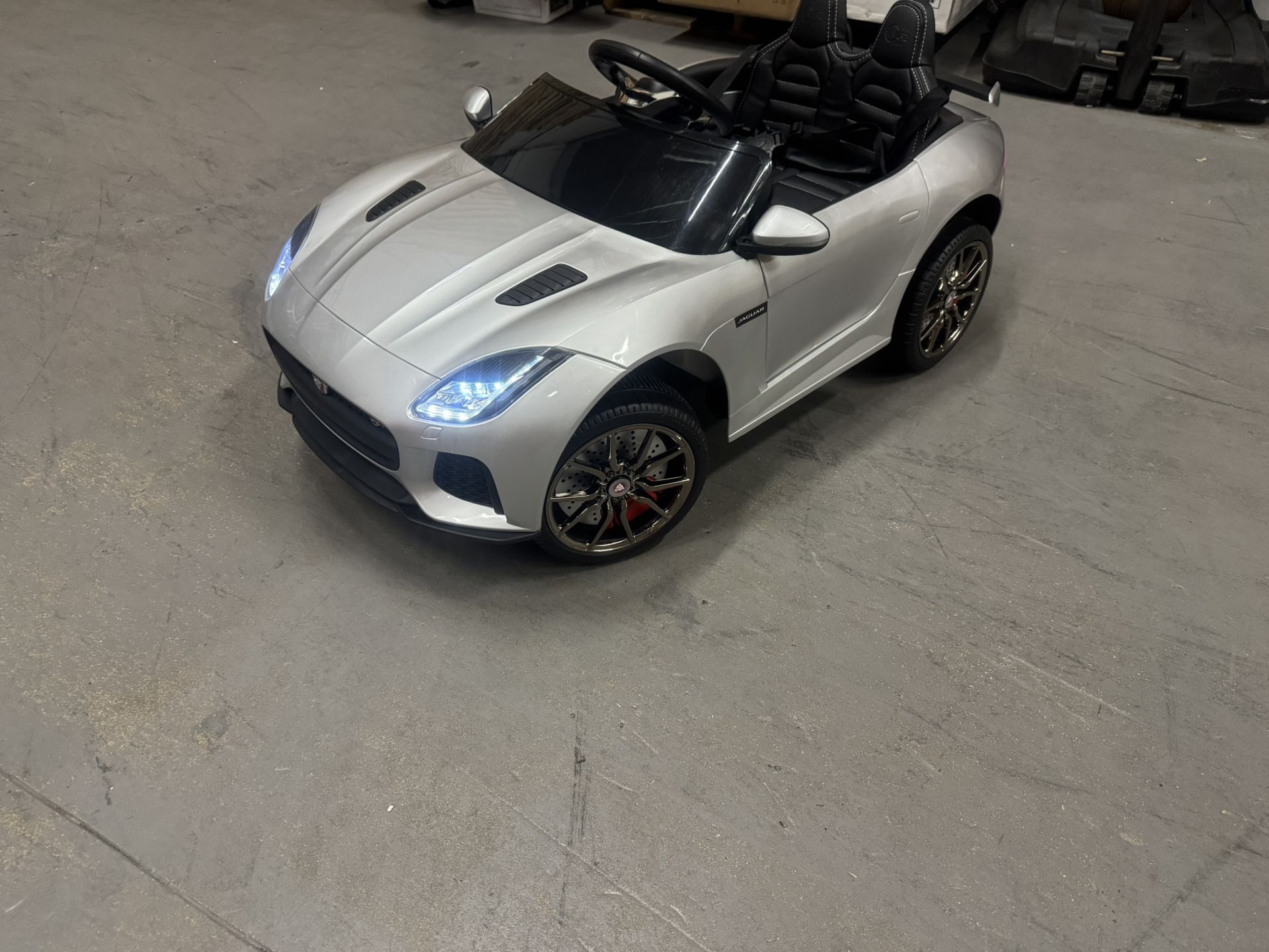 Jaguar Ride On Toy Kids Electric Car 12 volts With Remote Control