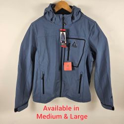 New Men's Gerry Waterproof blue jacket (Available in M & L)
