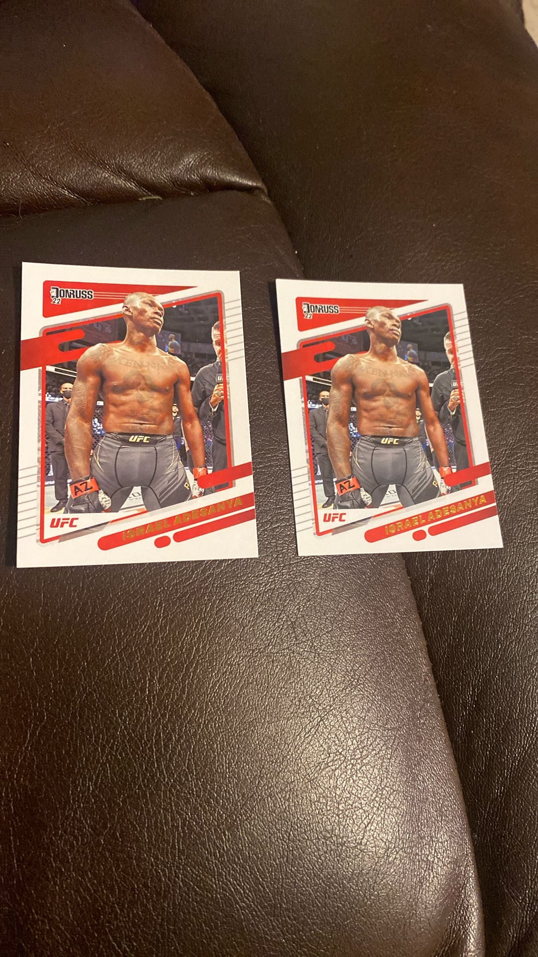 Israel Adesanya Card Lot