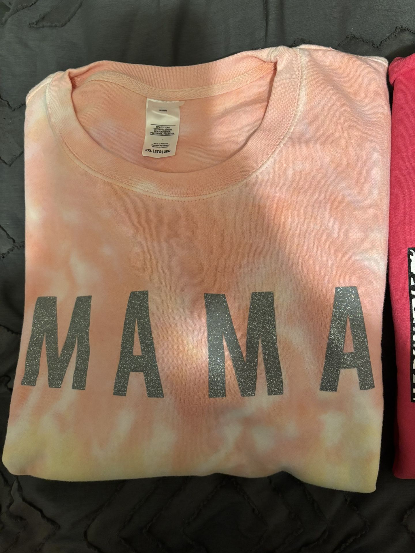 NEW MAMA Funnel Cake Tie Dye Sweatshirt