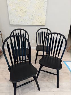 Real wooden chair