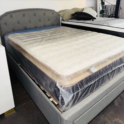 Queen Size Classic Plush Pillow Top Mattress New