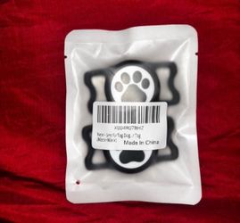 Dog air tag holder