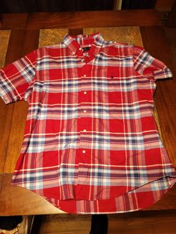 polo shirt size large