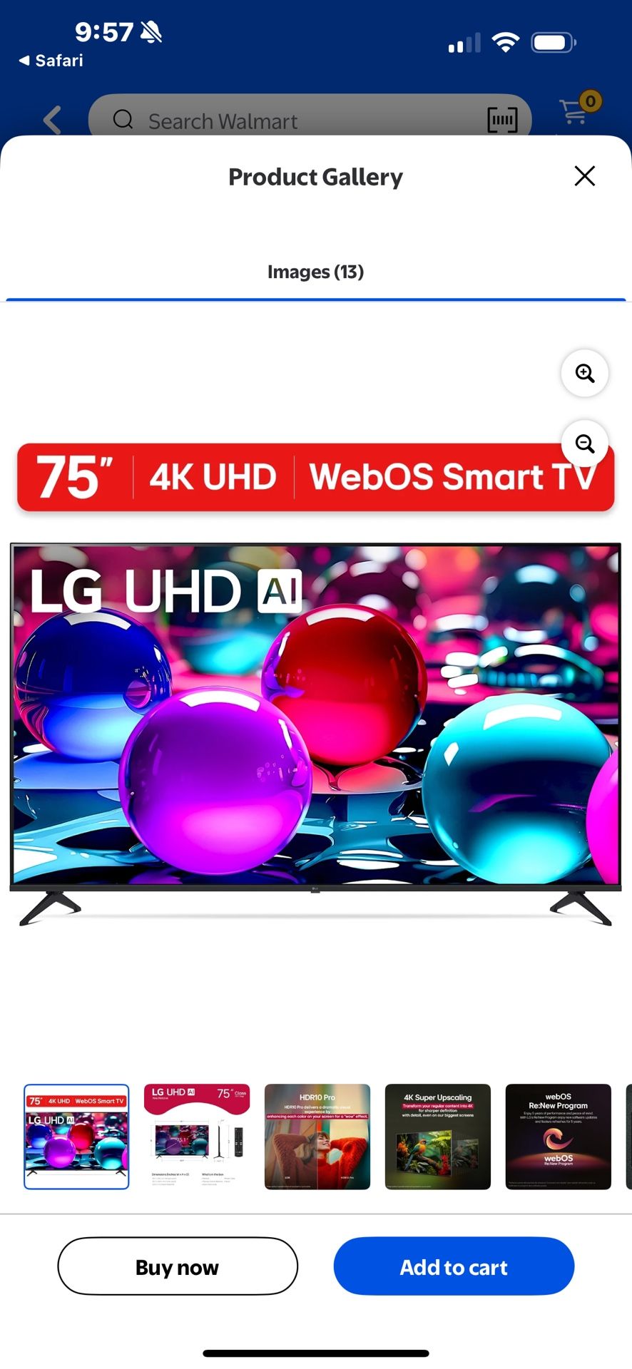 75 Inch Lg Web Os Tv