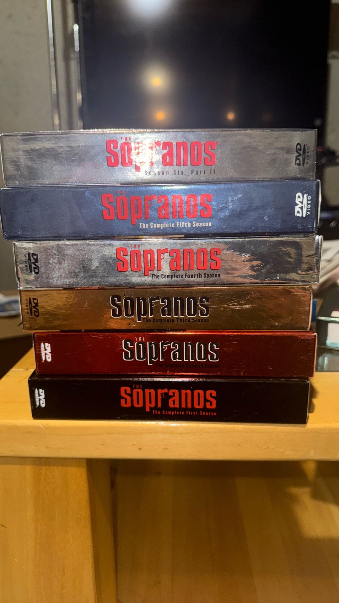 DVD Collection 6 Seasons Of The Sopranos (DVD bonus Featured)