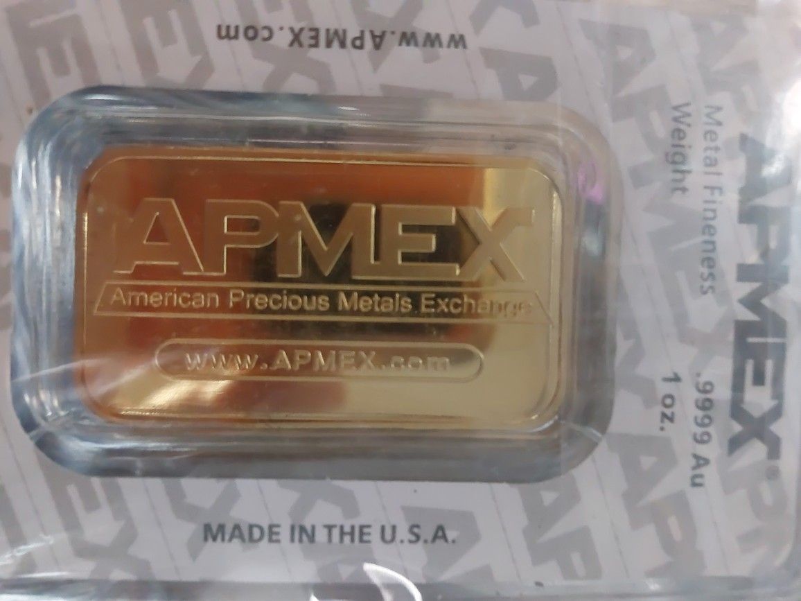 Apmex Gold 1oz Bars