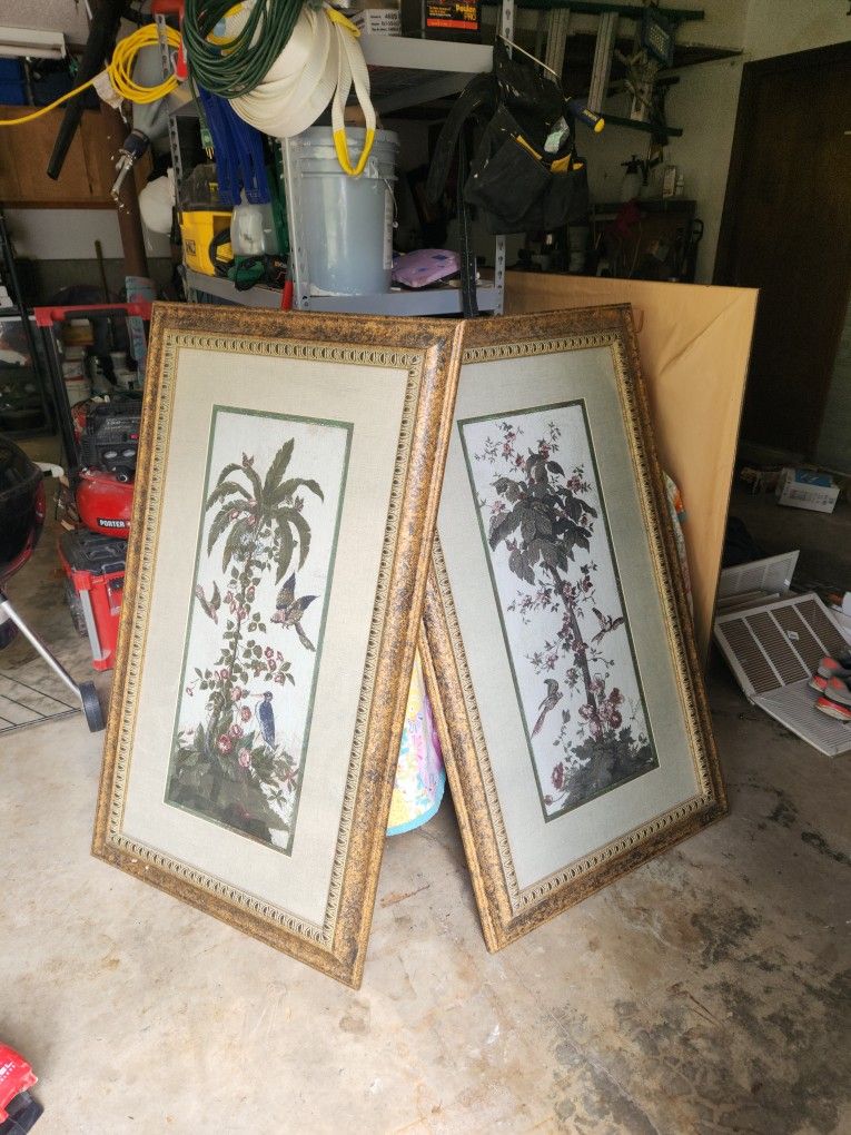 3'×5' Pair Of Paintings