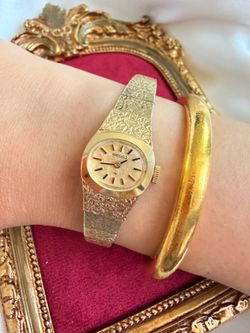Vintage 1978 Seiko Gold Ladies Dress Watch SGP Manual Wind Up ( Working )