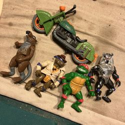 Teenage mutant ninja turtle figures from movie action figure a lot