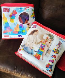 MEGA BLOCKS 80 PIECE SETS