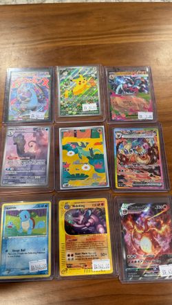 Pokemon cards singles, sirs, e reader, vintage