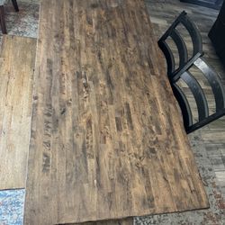Sturdy Real Wood Table
