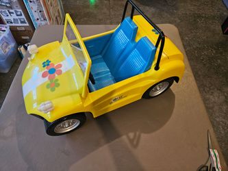 Vintage American Girl Yellow Jeep Toy