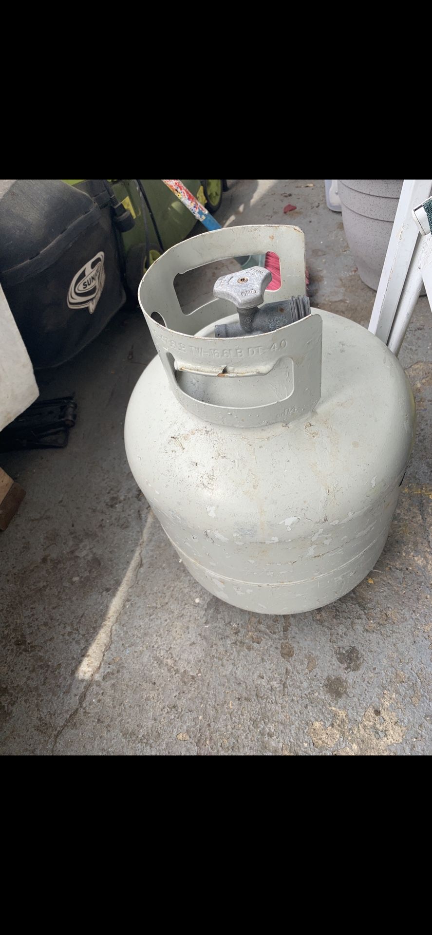 Emty Propane Tank