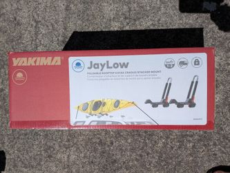 Yakima JayLow Kayak racks - 2 complete sets