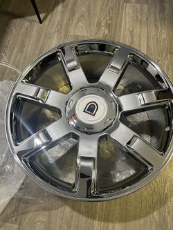 24" Rims For Chevy Silverado Gmc Sierra Denali Yukon Tahoe