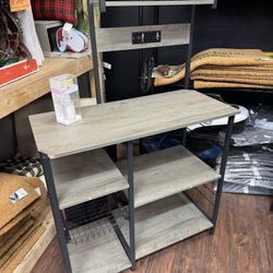 Storage Rack , Kitchen Shelf As Is New Damage Corner Fully Assembled 