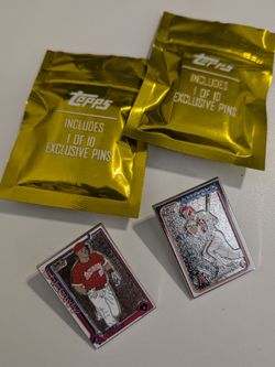 Mike Trout Topps Exclusive Pins