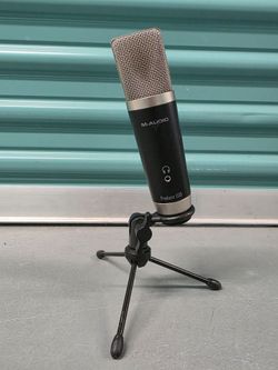 M-Audio Producer USB Microphone Black Audio Mic Streaming