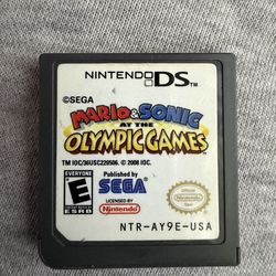 Mario and sonic at the Olympic games