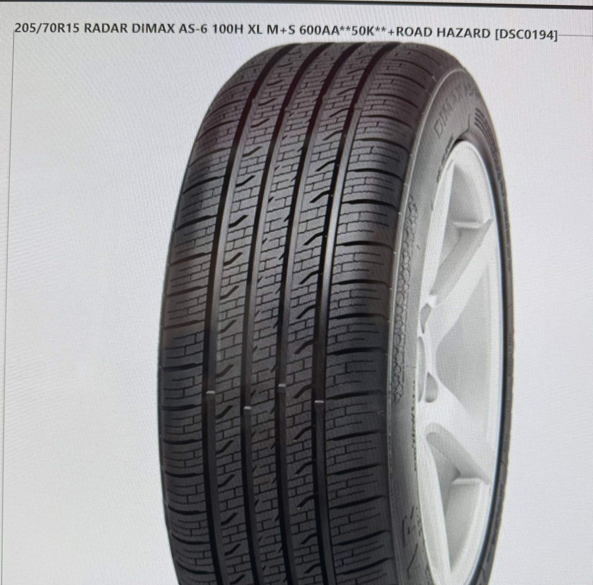New Tires 235-45-18 With 40k Warranty Include Mount & Balance on SALES. Send Us Your Tires Size.