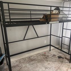 Solid Loft Bunk bed (full)