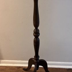 Bombay Co. Marble Top Wood Plant Stand/Table 