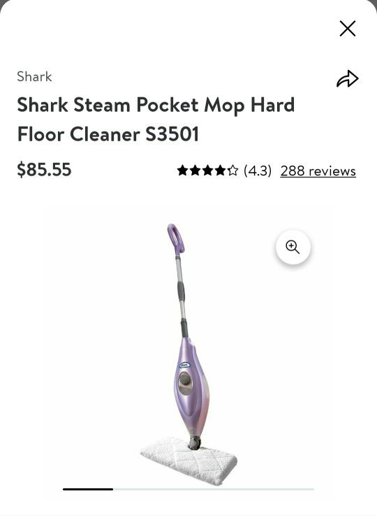 Shark S3501 Steam Pocket Mop Hard Floor Cleane

