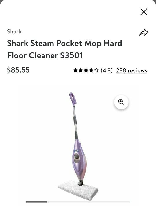 Shark S3501 Steam Pocket Mop Hard Floor Cleane