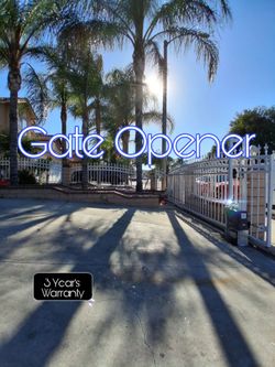 Electric Gate Opener  . Motor Electrico Para Puerta.