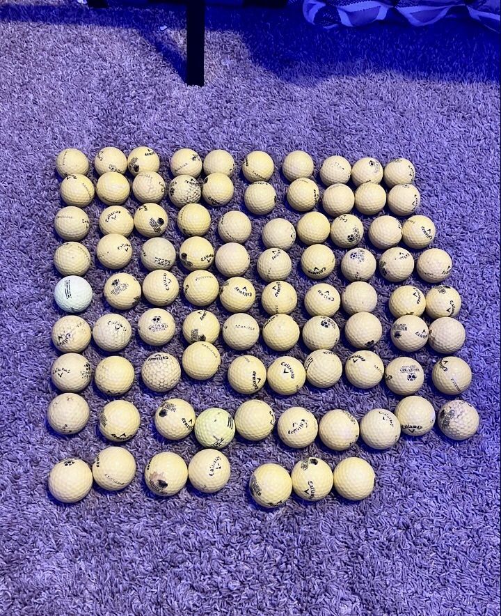 87 Golf Balls