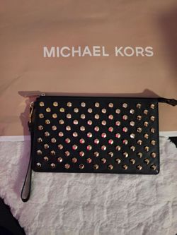 Michael Kors Daniella Studded Wristlet