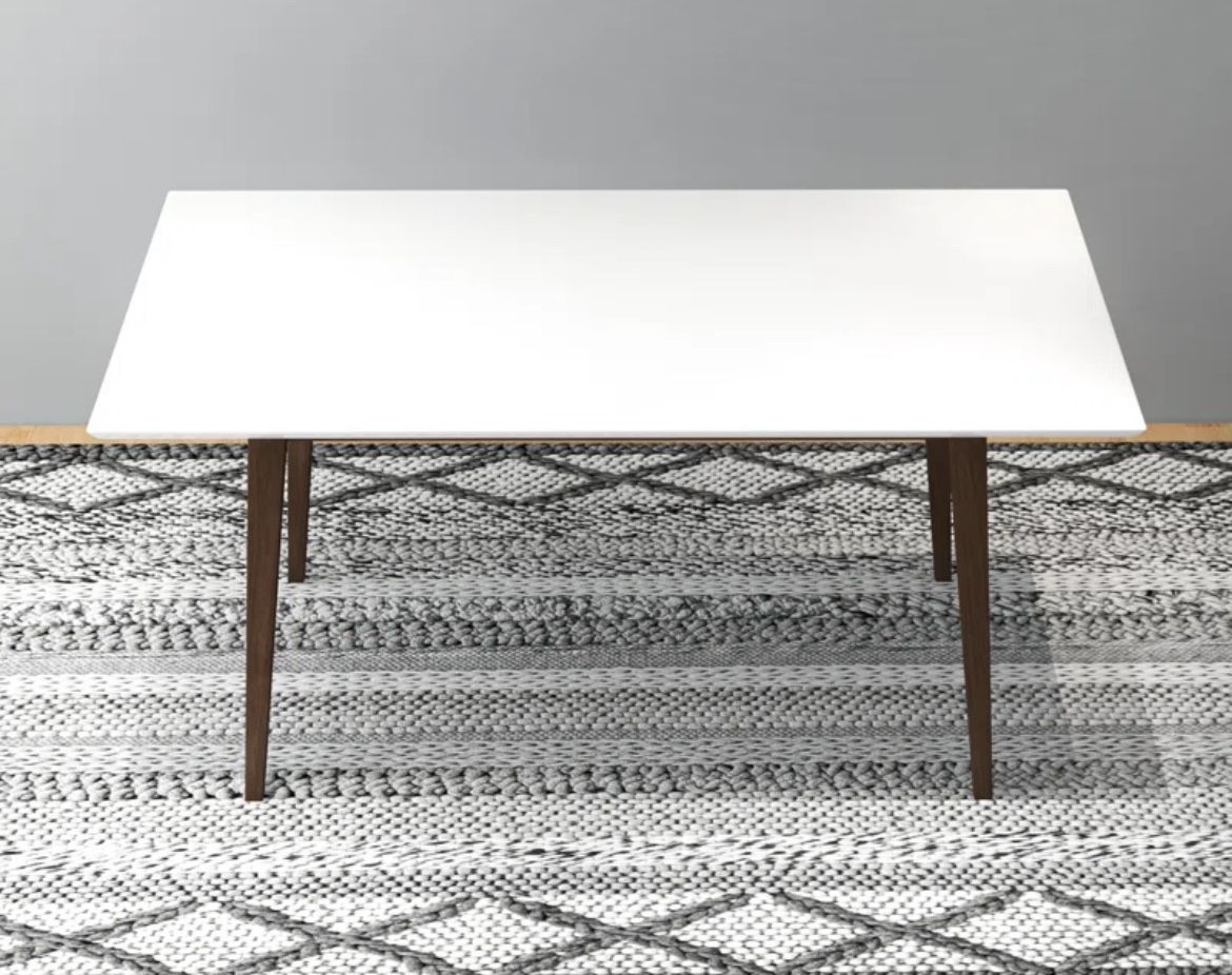 Hiers Eucalyptus Solid Wood Dining Table by Wade Logan