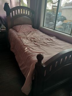 Trendell twin bed frame