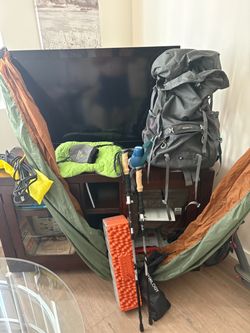New camping equipment