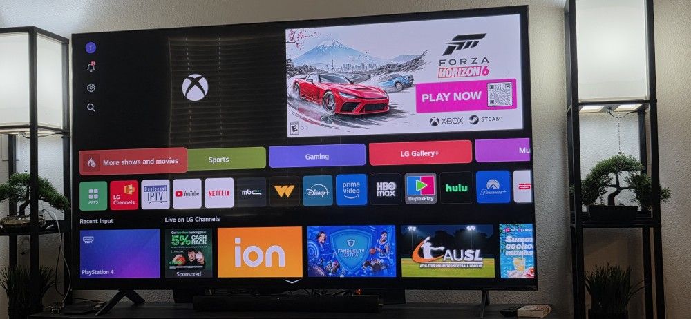 LG 75" TV