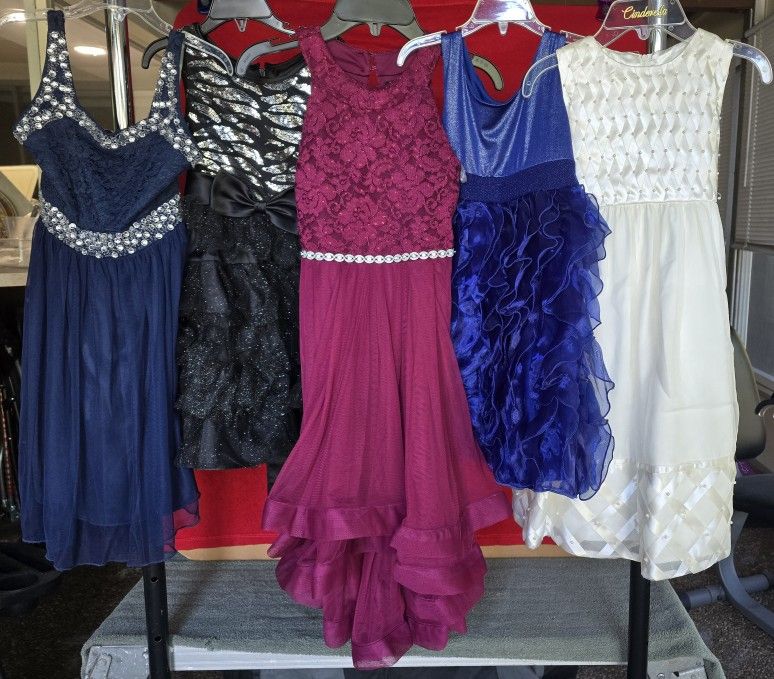 GIRL'S SPECIAL OCCASION Dresses Sizes 5, 7 & 8