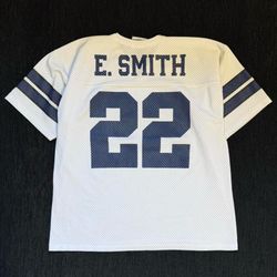 VINTAGE DALLAS COWBOYS EMMJT SMITH JERSEY SIZE LARGE