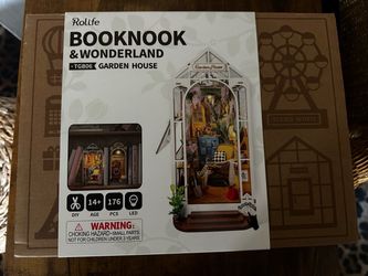 Rolife Book Nook Garden House DIY Kit TGB06