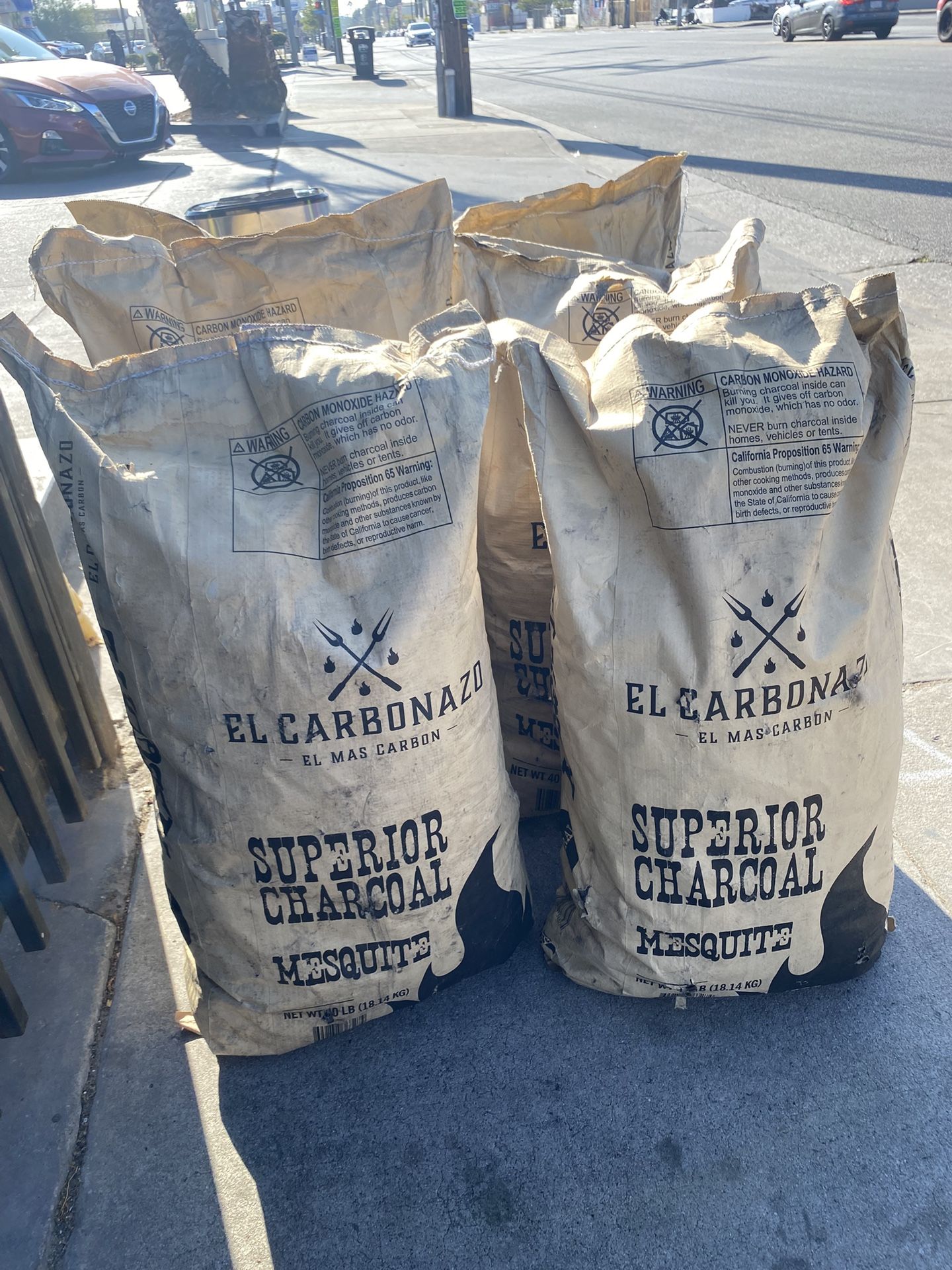 CHARCOAL OF MESQUITE 40 Pounds Bag