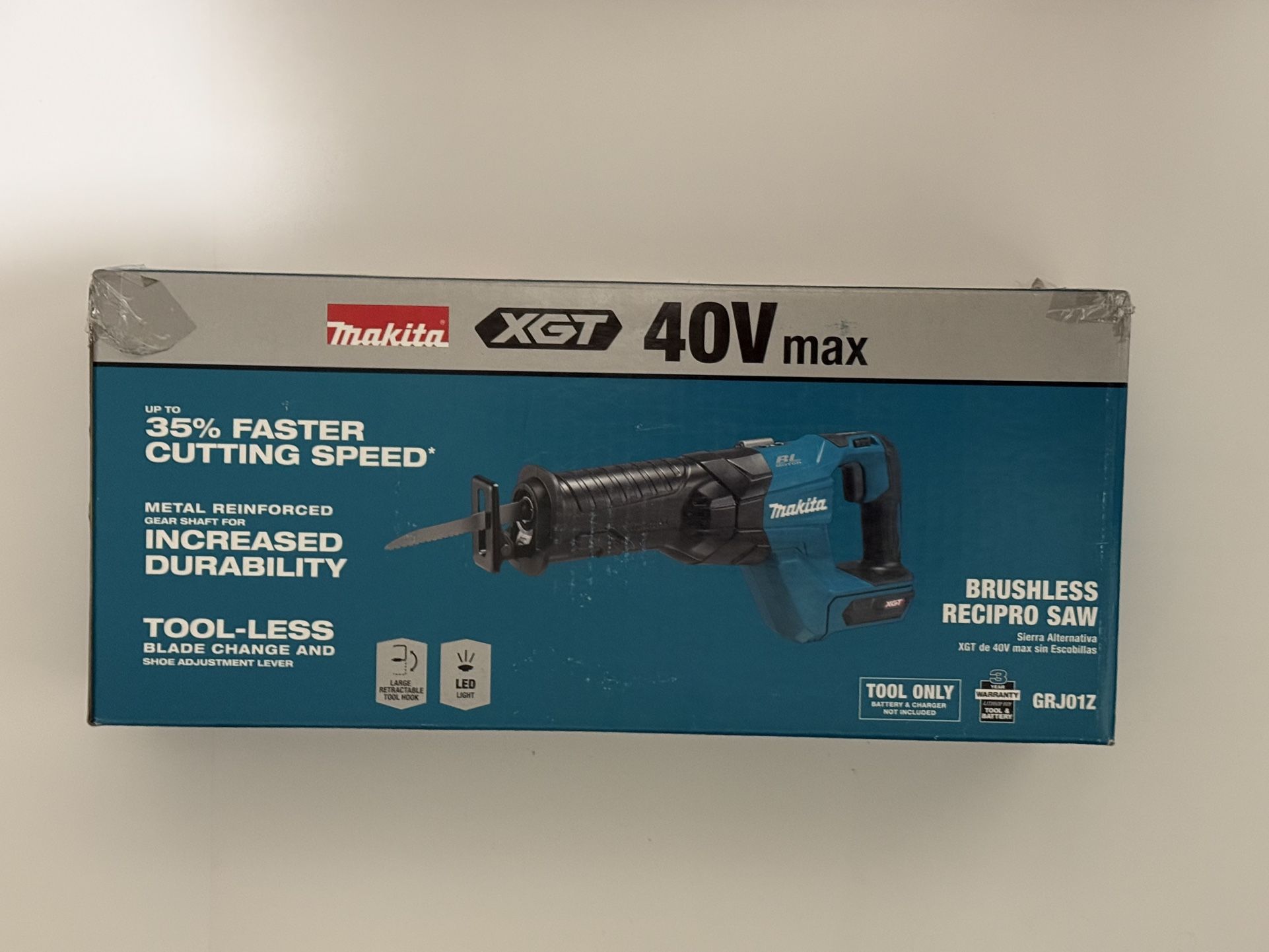 Makita 40V Max XGT Brushless Cordless Recipro Saw (Tool Only)