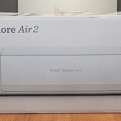 White & Gold Cricut Air 2