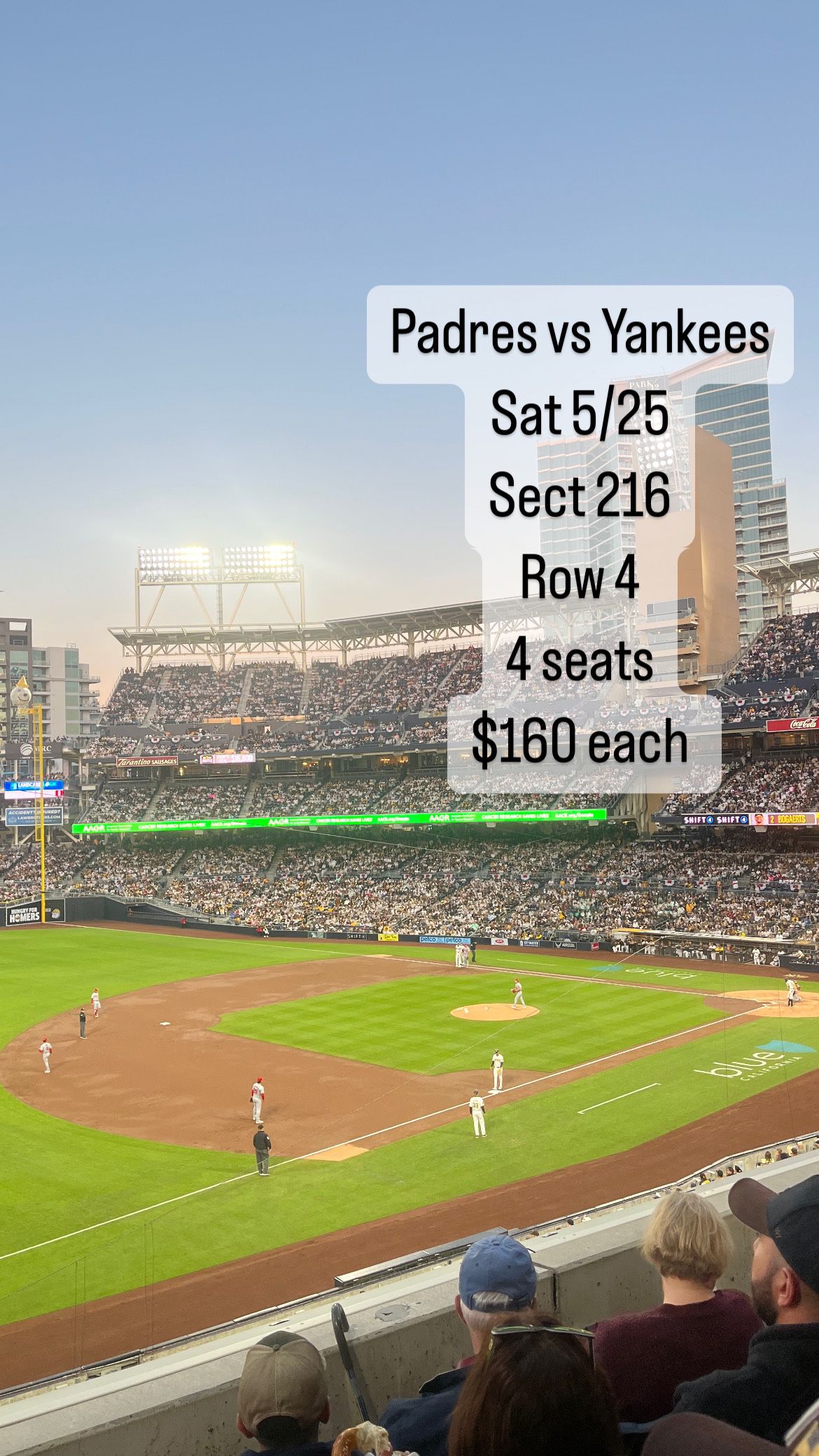 Padres Vs Yankees 5/25