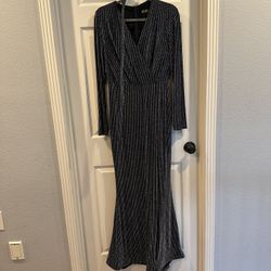 Navy Blue Dress 