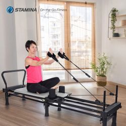 AeroPilates 5-Cord Reformer
Pilates machine with stand
BRAND NEW, in the BOX