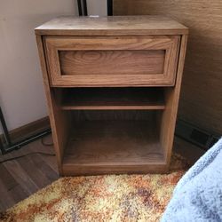 End Table w/ Drawer & Bottom Shelf