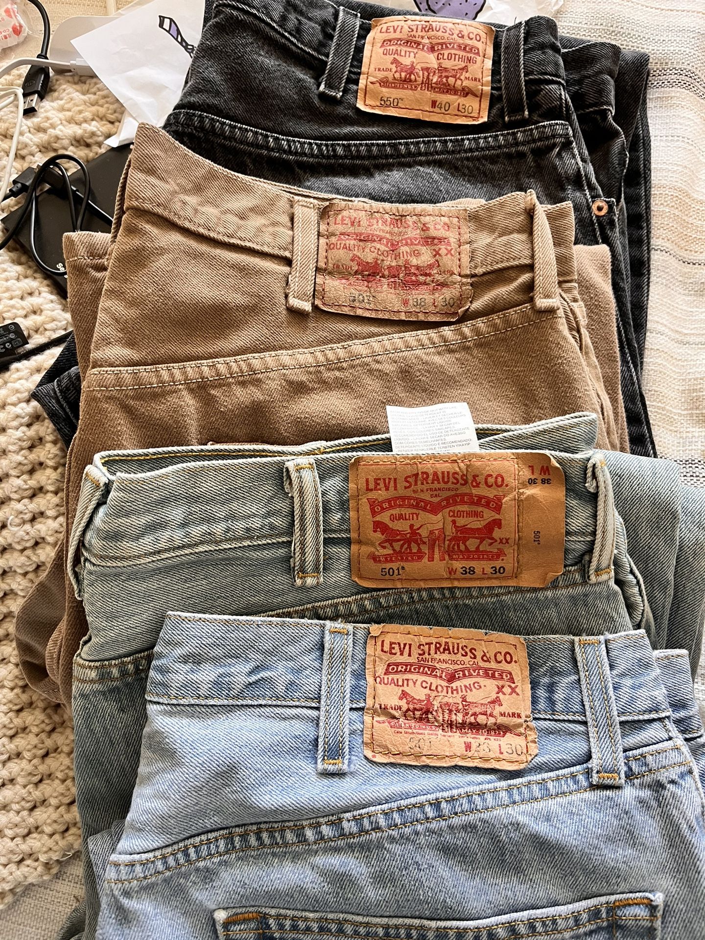 4 Pairs Men’s Levi’s