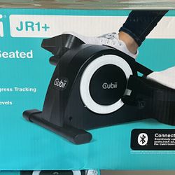 NEW Cubii JR1+ Compact Seated Elliptical With Bluetooth & Gripii Mat